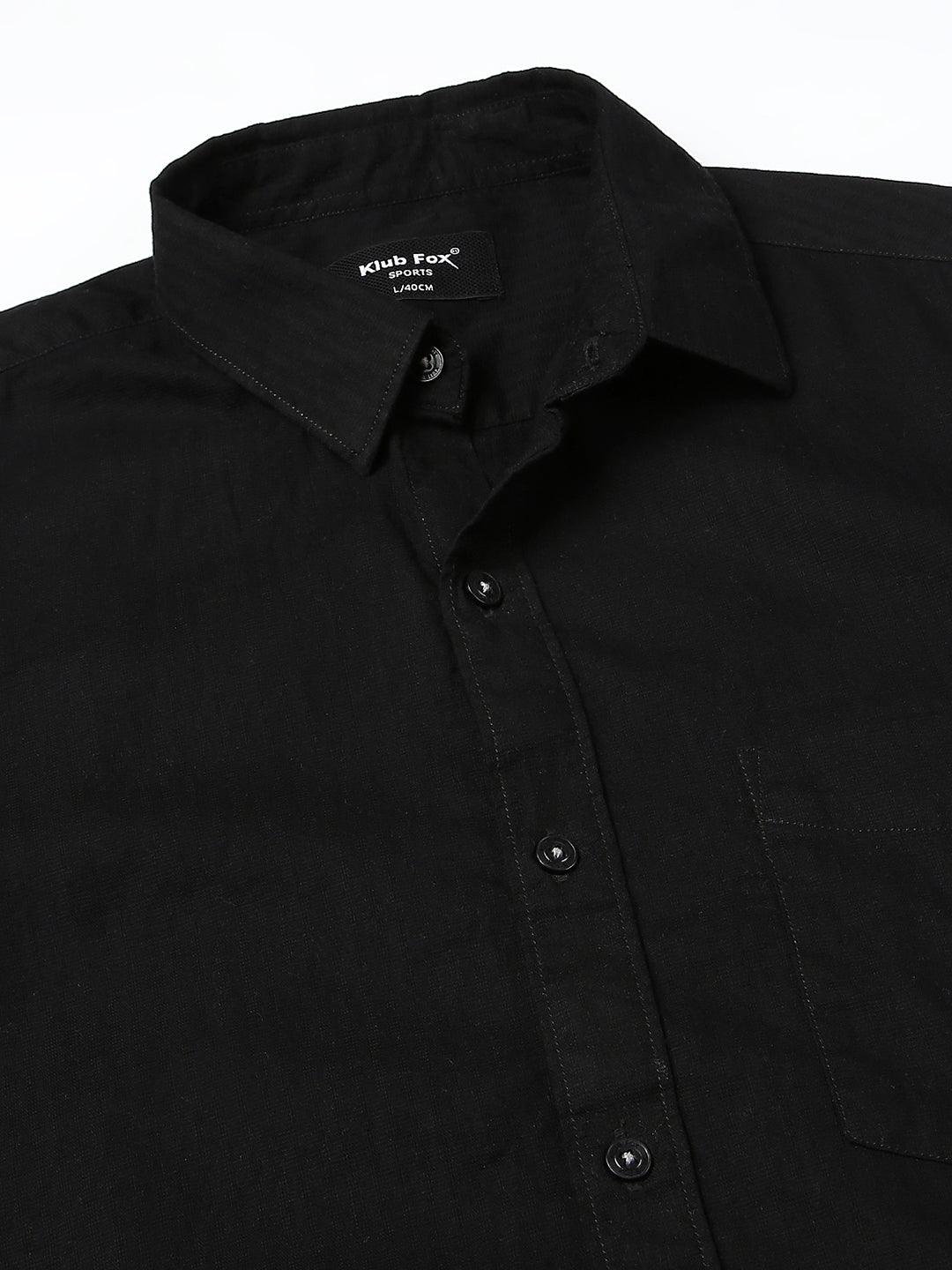 All Day Solid Black Shirt - Image 7