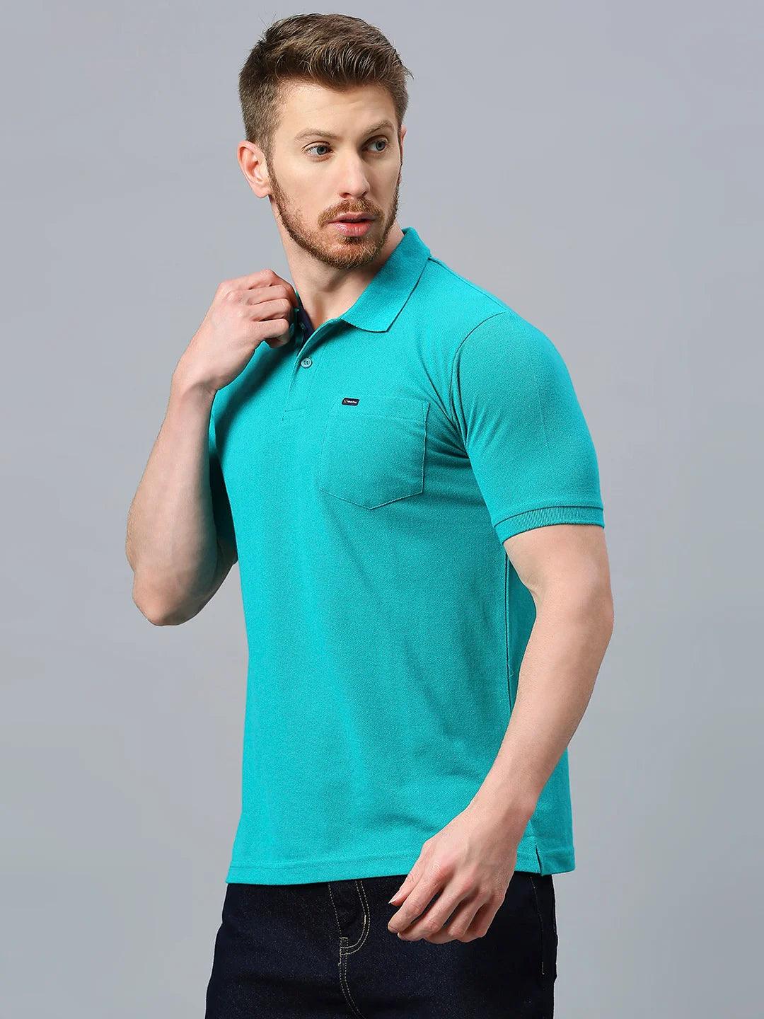 505 Cult Emerald Polo T-Shirt - Image 3
