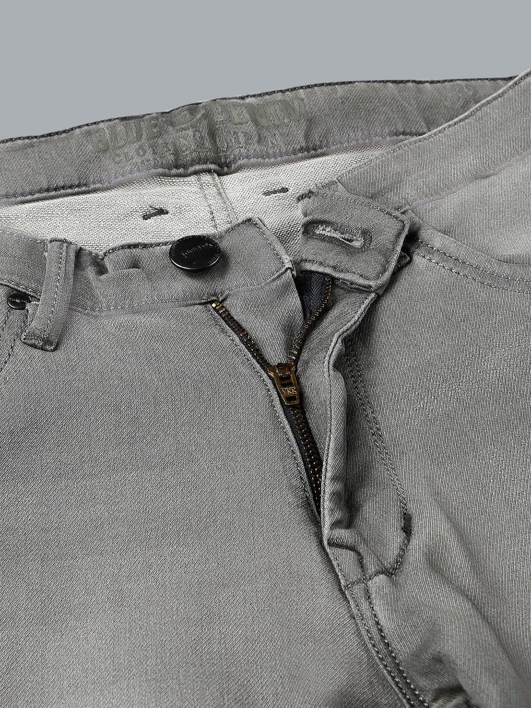 Stretchable Grey Cloud Skinny Fit Jeans - Image 6