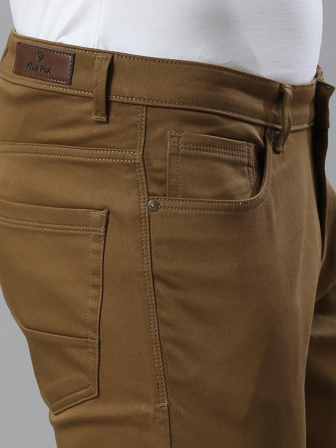 Stretchable Chocolate Brown Jeans - Image 5