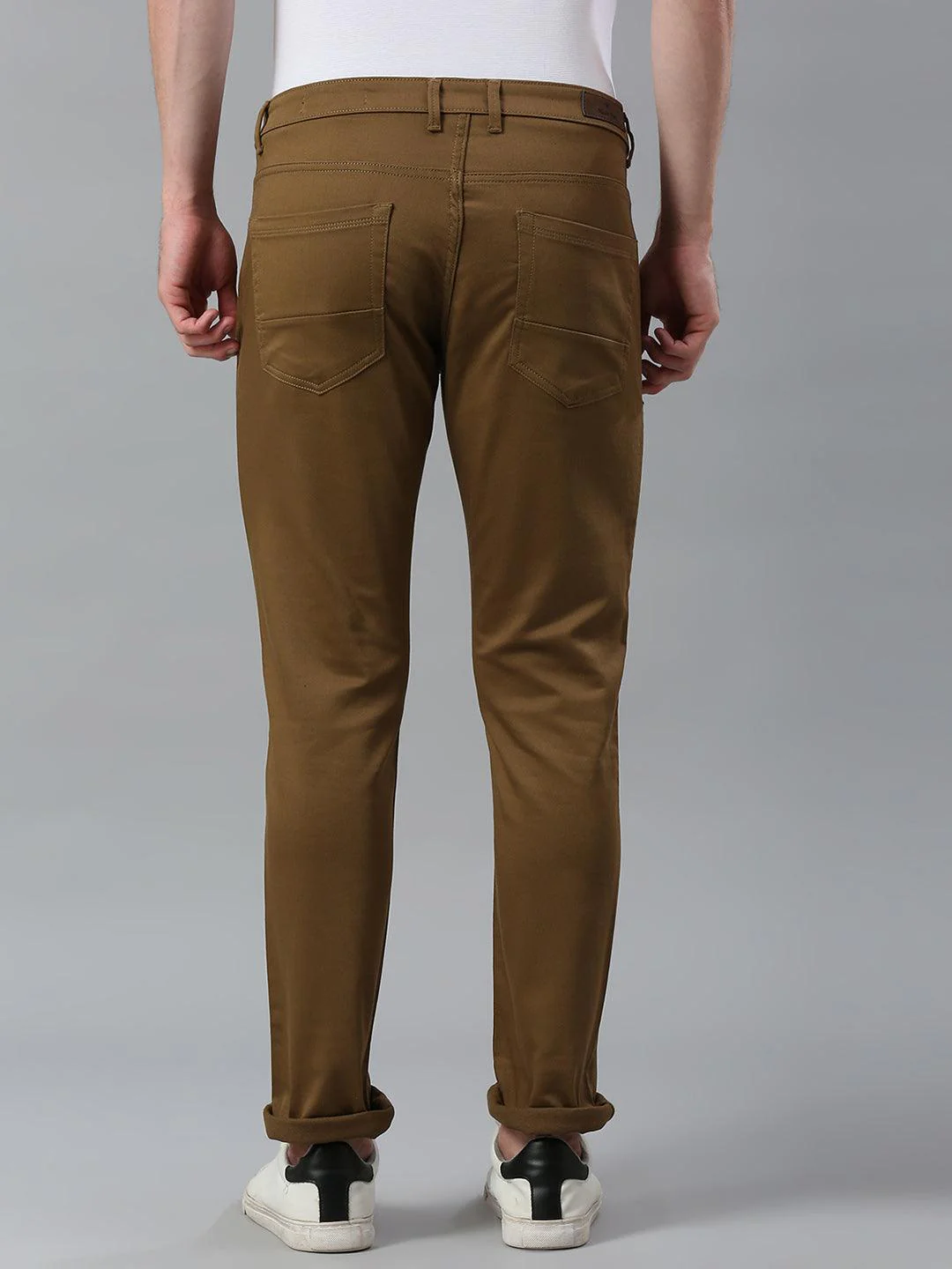 Stretchable Chocolate Brown Jeans - Image 6