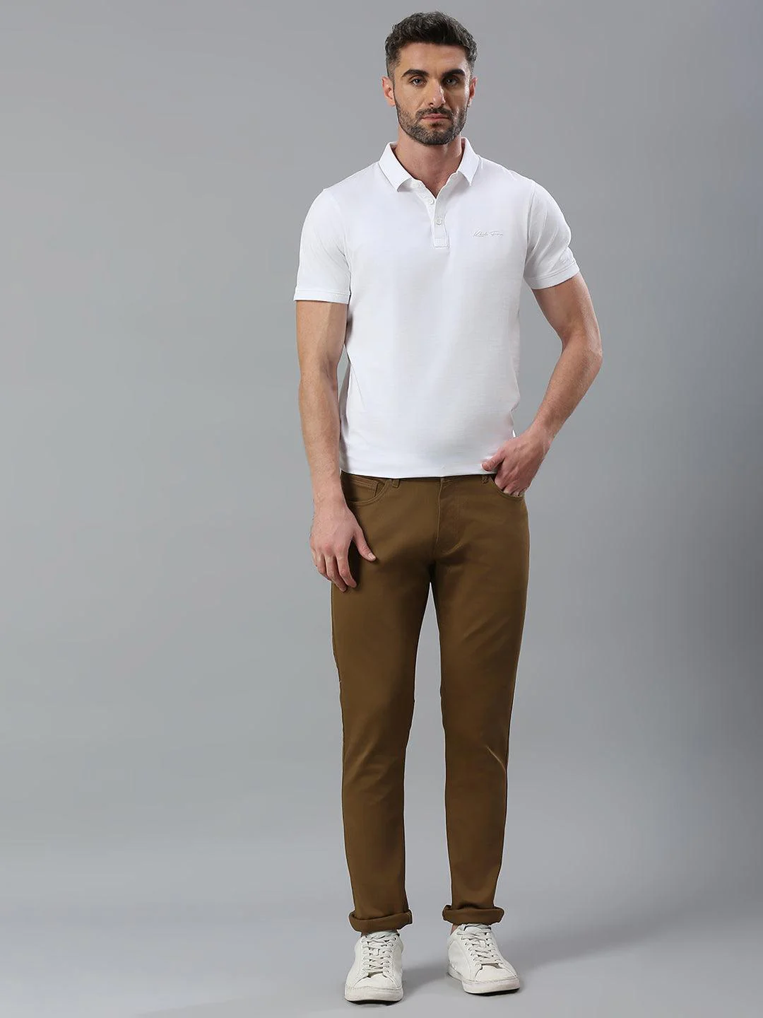 Stretchable Chocolate Brown Jeans - Image 8