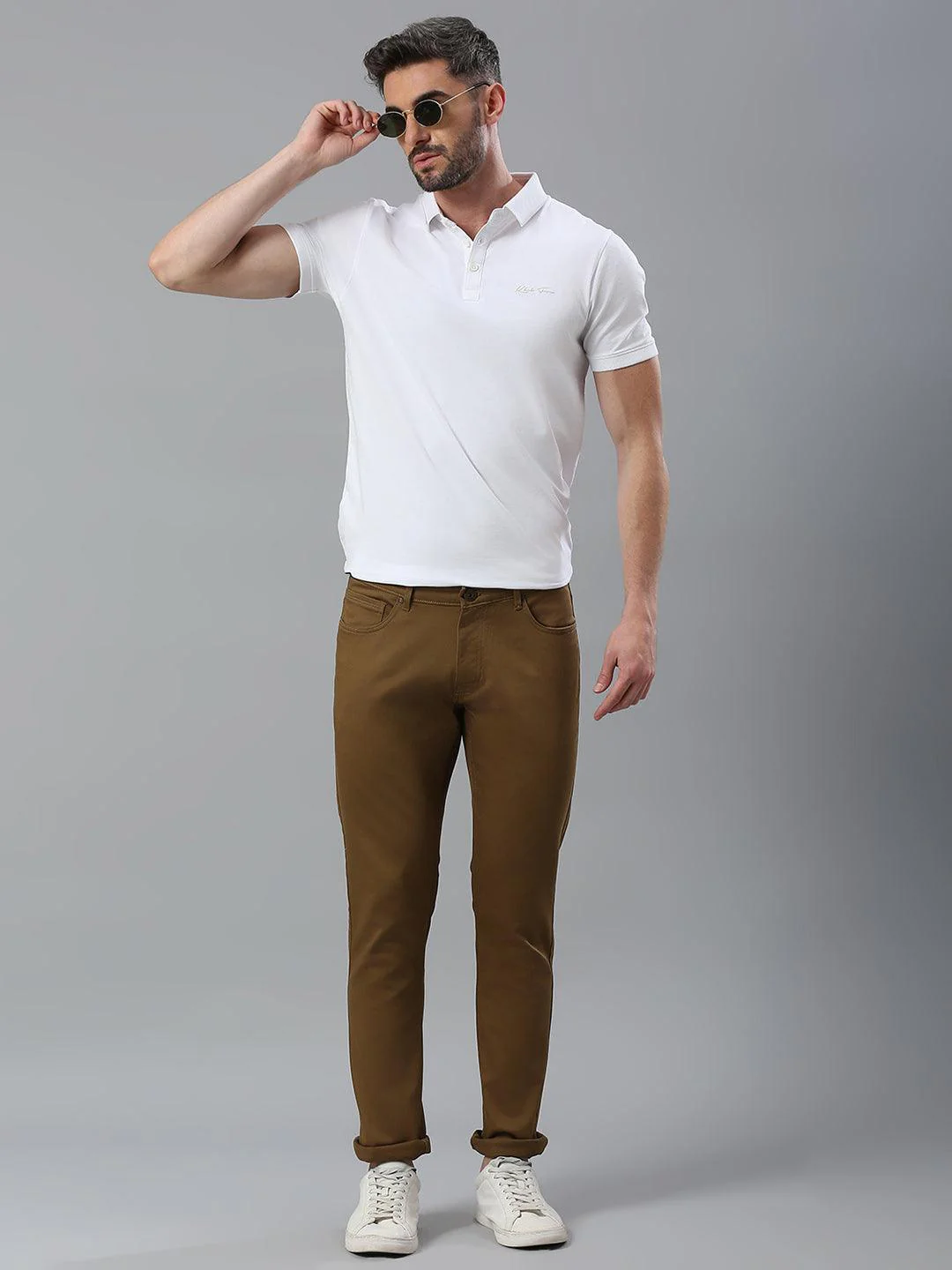 Stretchable Chocolate Brown Jeans - Image 9