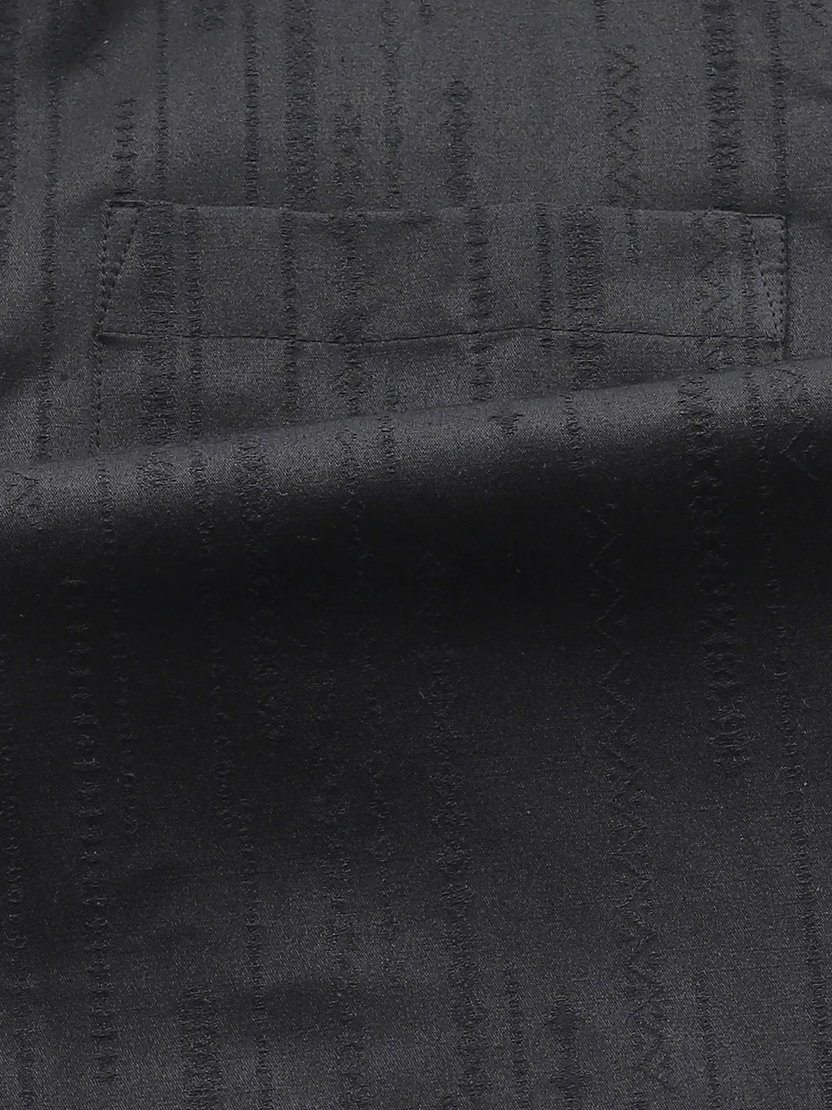 Black Jaquard Shirt - Image 2
