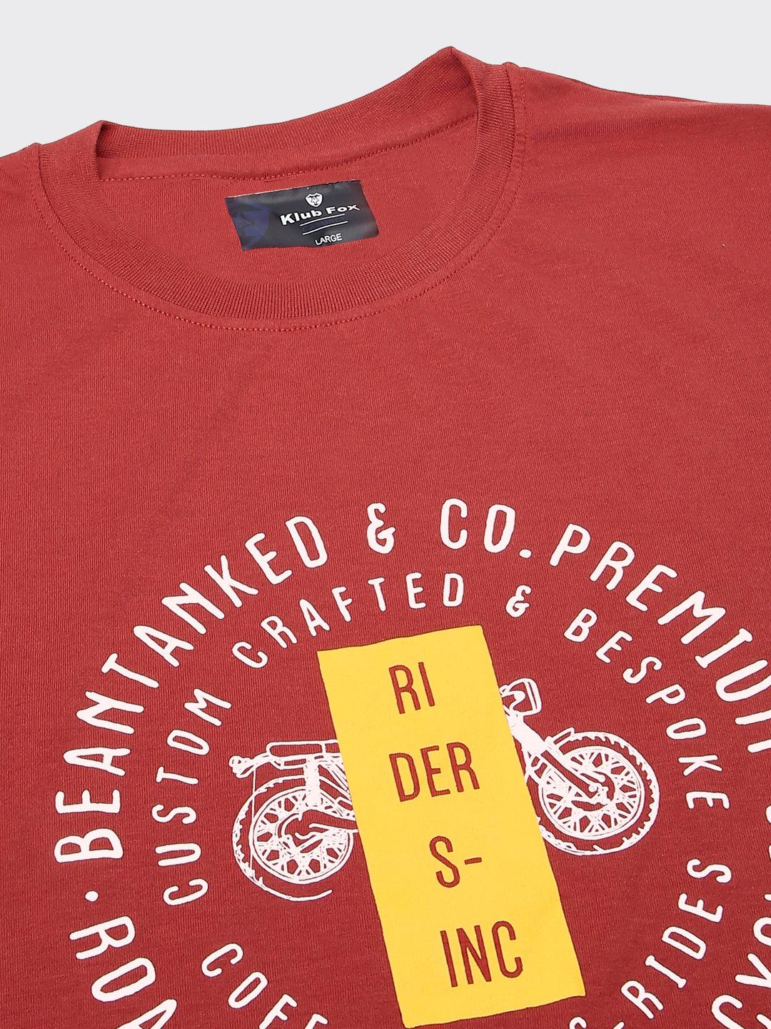 Graffiti Drop Red T-Shirt - Image 7