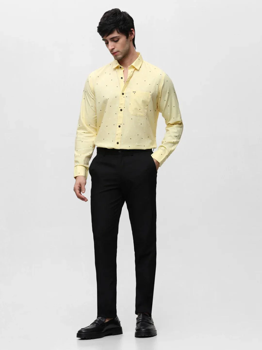 Yellow Printed Shirt - Image 6