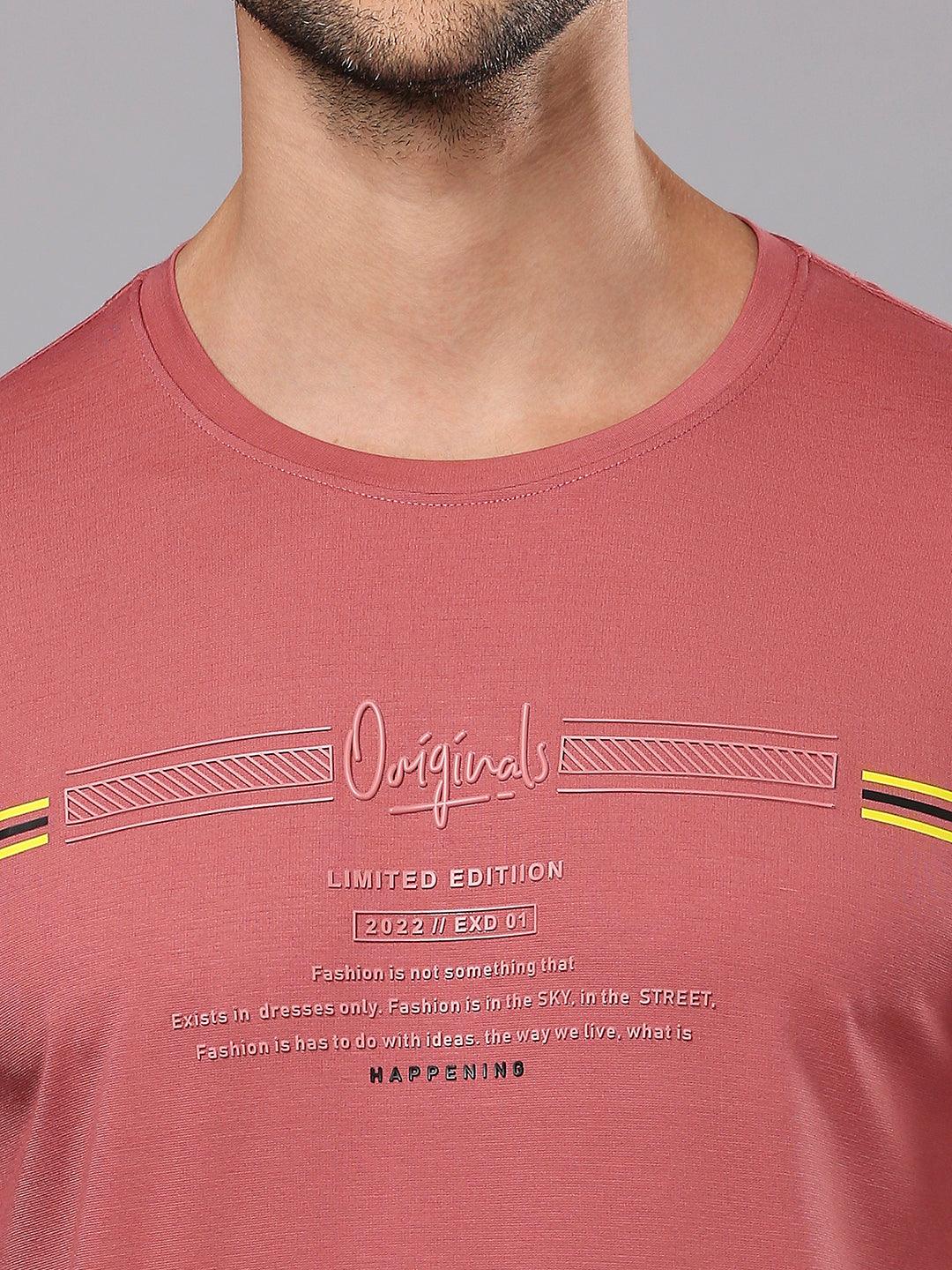 Pastel Red Crew T-Shirt - Image 5