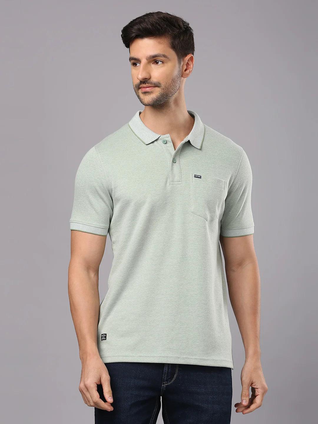 Persian Green Polo T-Shirt - Image 5
