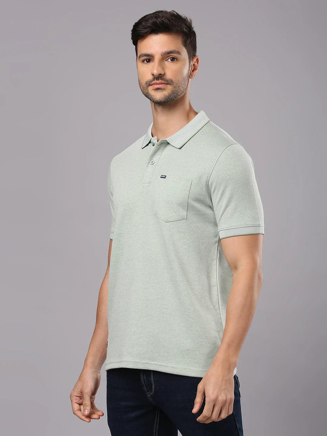 Persian Green Polo T-Shirt - Image 7