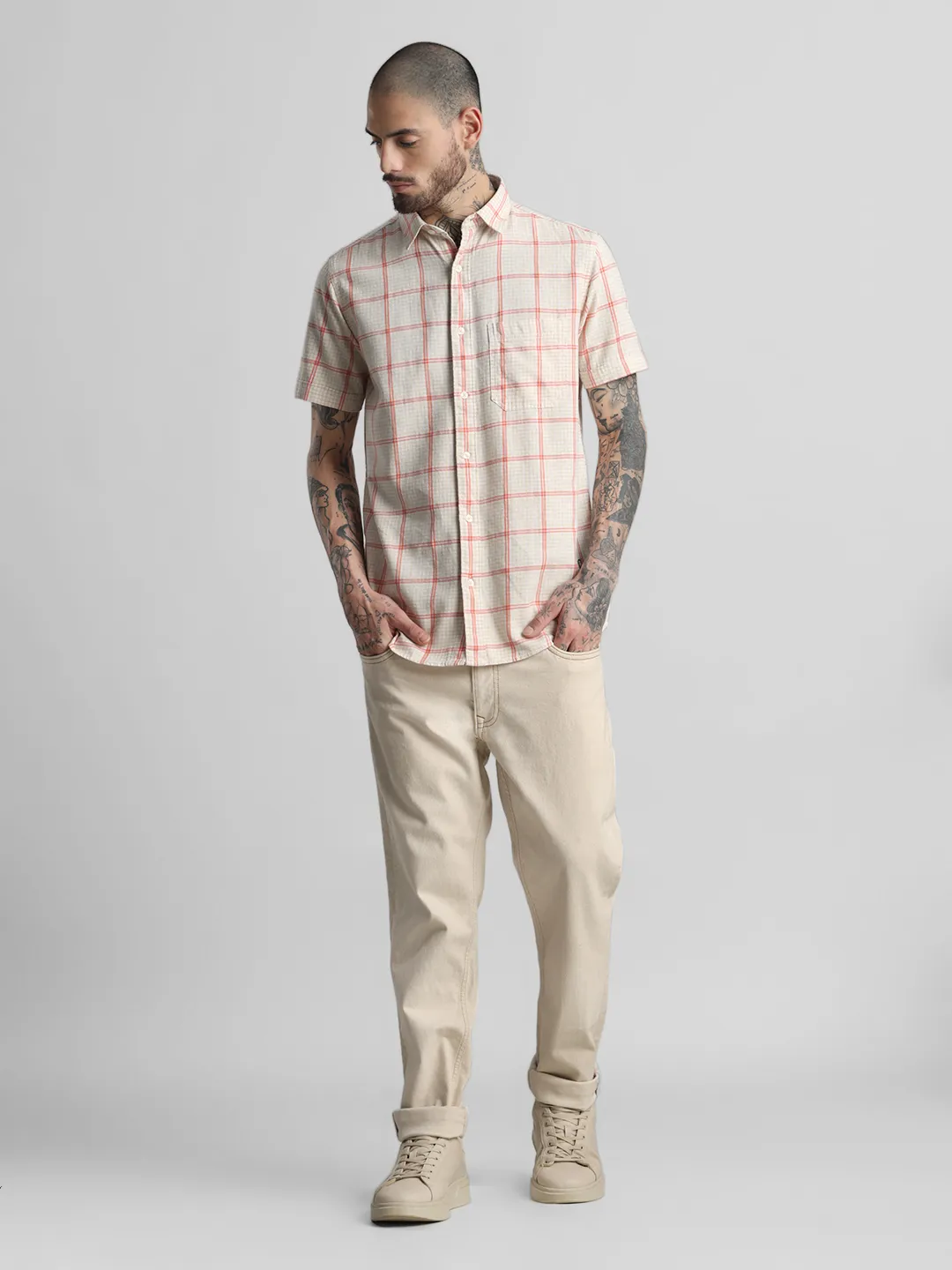 Red Checkered Shirt - Image 7