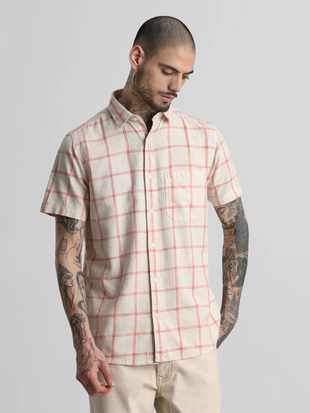 Red Checkered Shirt - Image 8