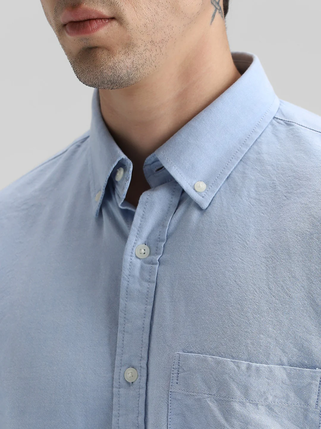Blue Oxford Shirt - Image 2