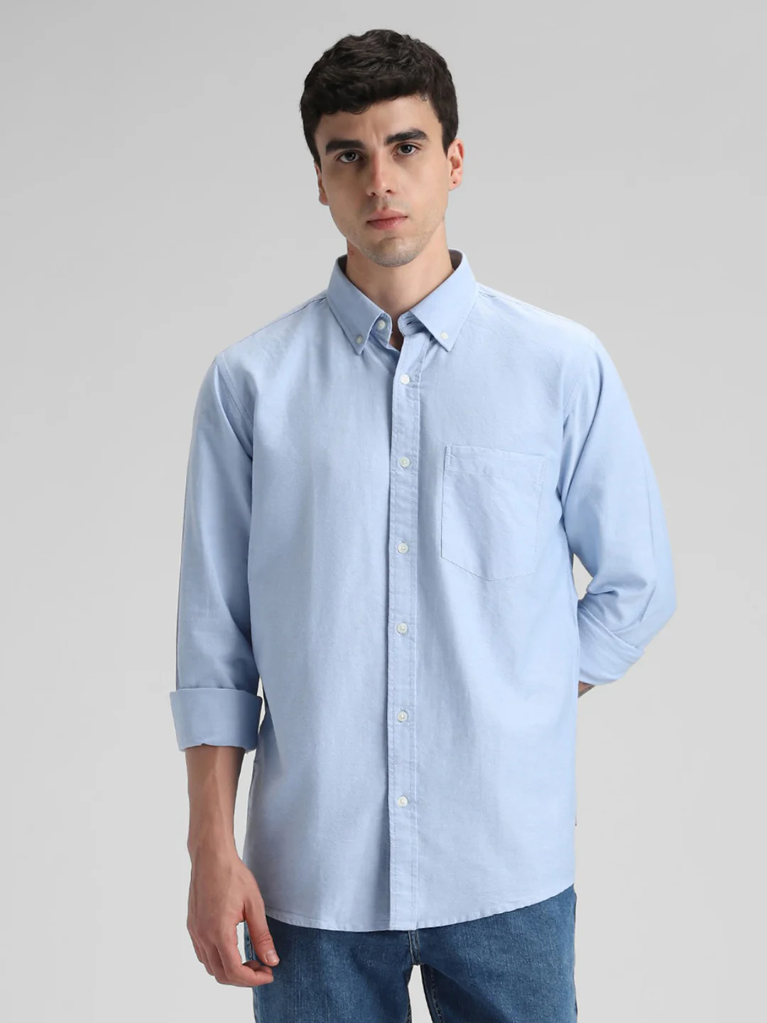 Blue Oxford Shirt - Image 4