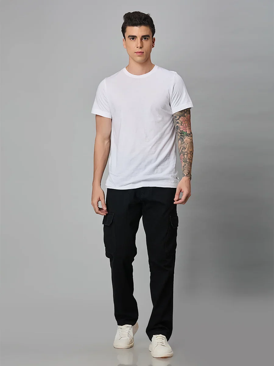 Dark Knight Black Denim Cargo - Image 7