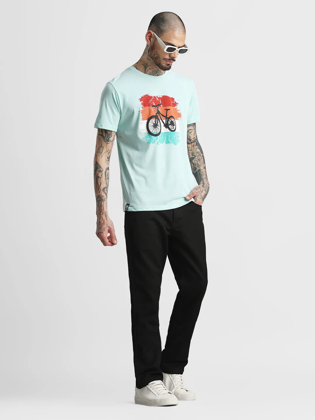 Stretchable Straight Fit Original Black Jeans - Image 4