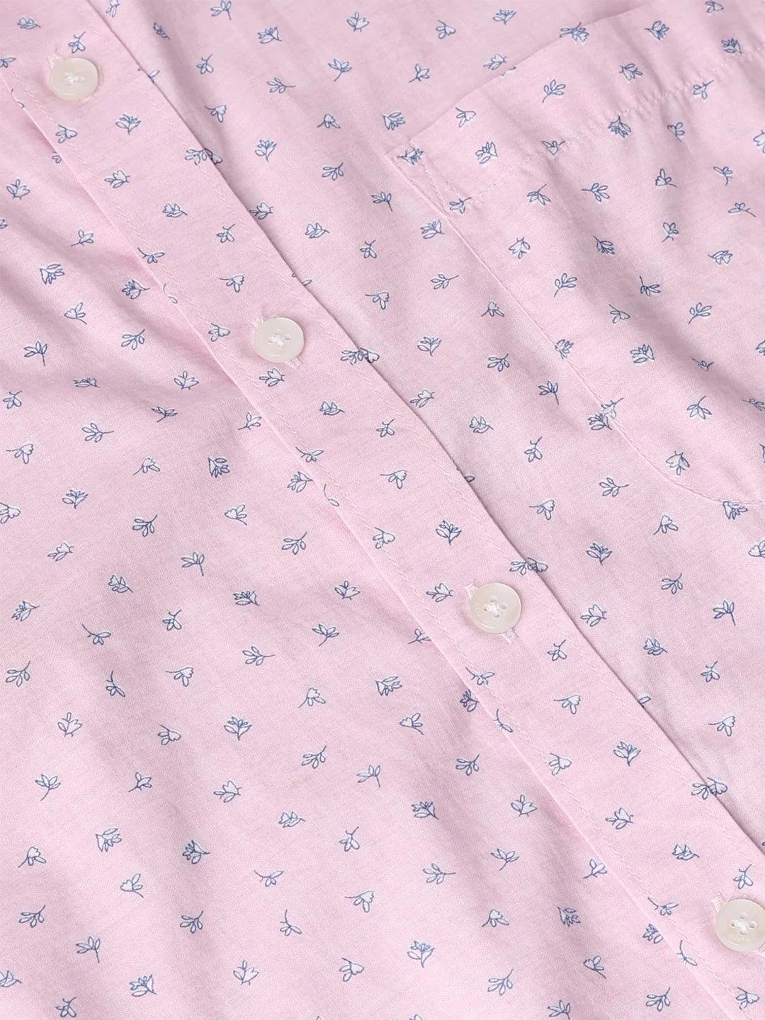 Pink Printed Shirt - Image 6