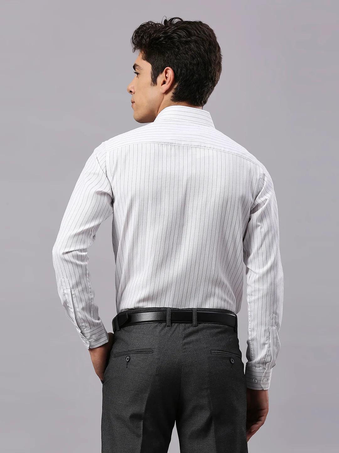 White Striped Shirt - Image 4