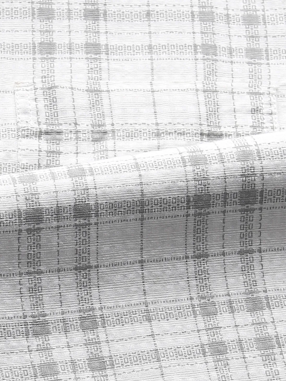 Grey Checkered Shirt - Image 2
