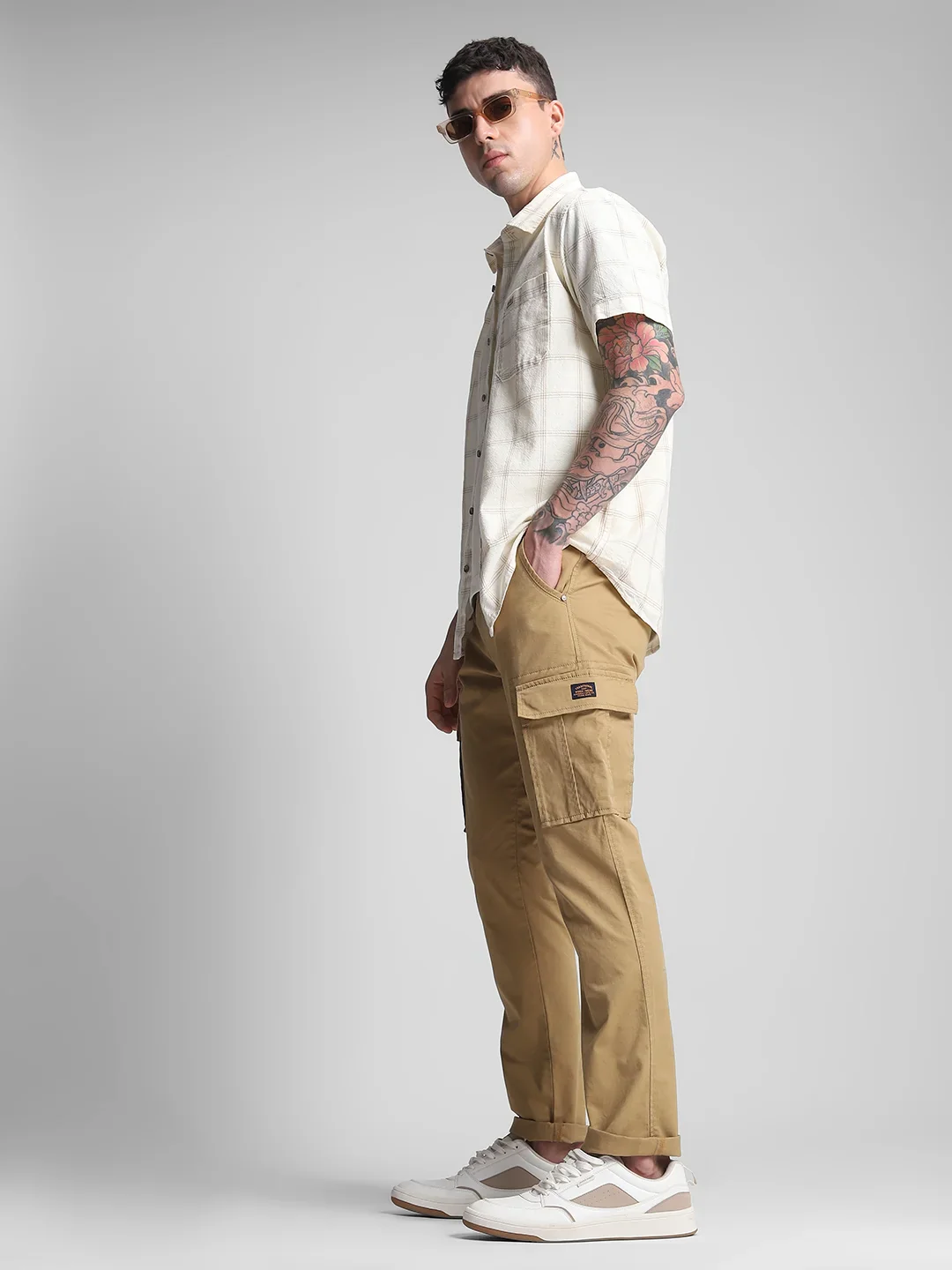 6 Pocket Khaki Twill Cargo Pant - Image 5