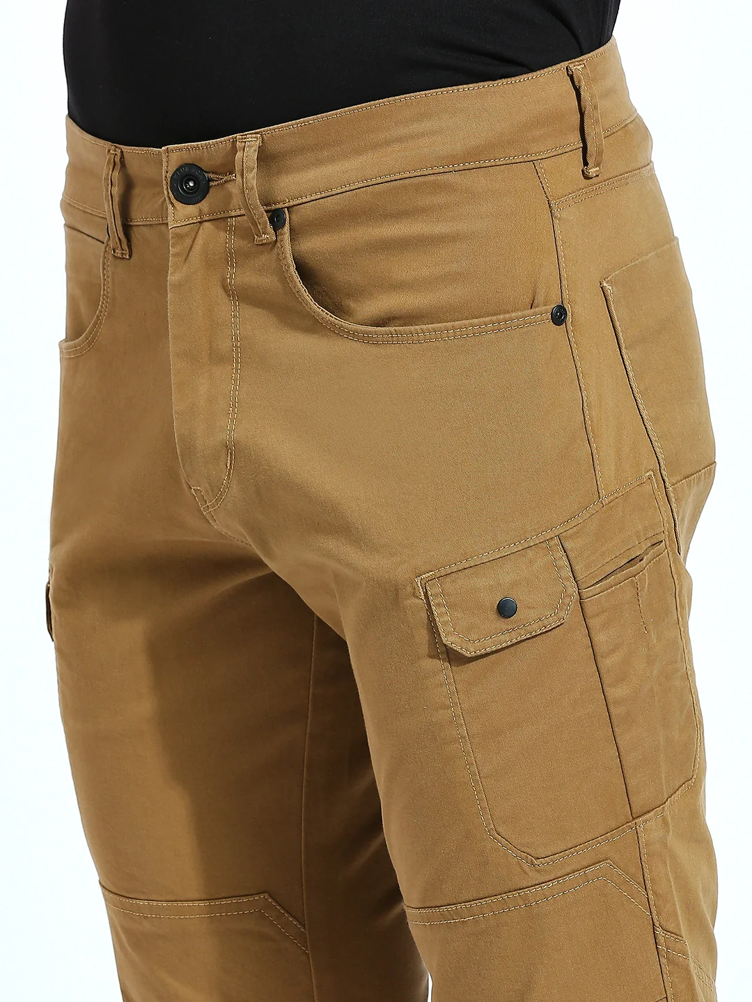 6 Pocket Khaki Cargo Pant - Image 6