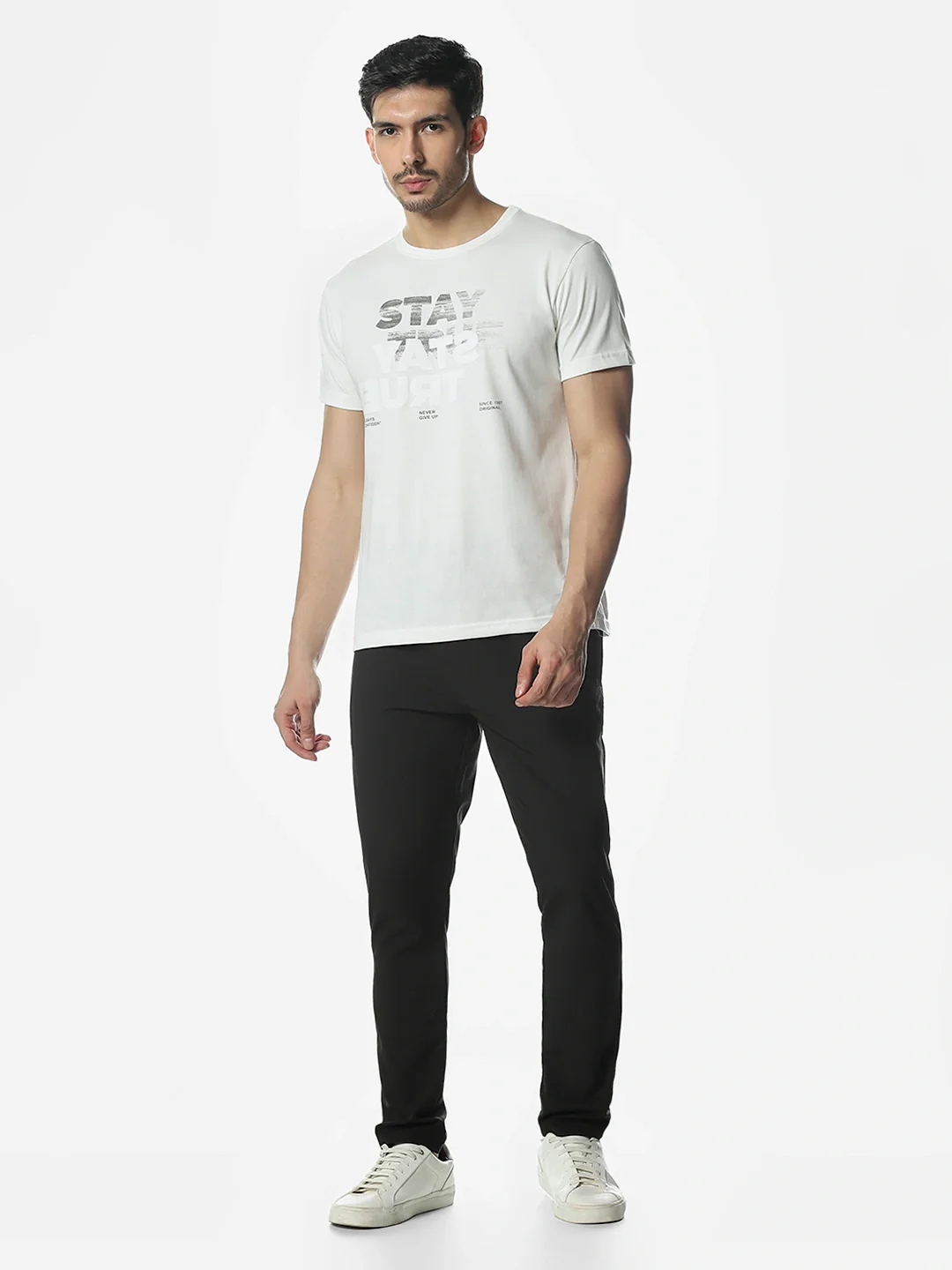 Black Solid Travel Joggers - Image 7