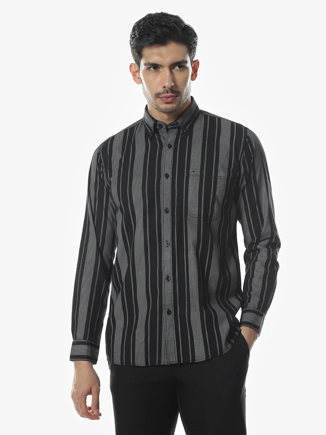 Black Striped Shirt - Image 8