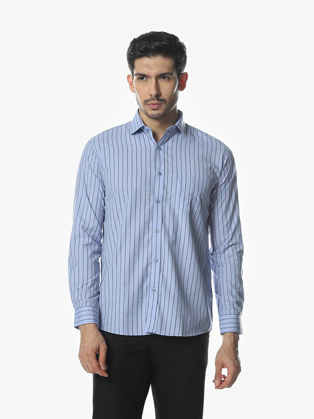 Blue Striped Shirt - Image 3