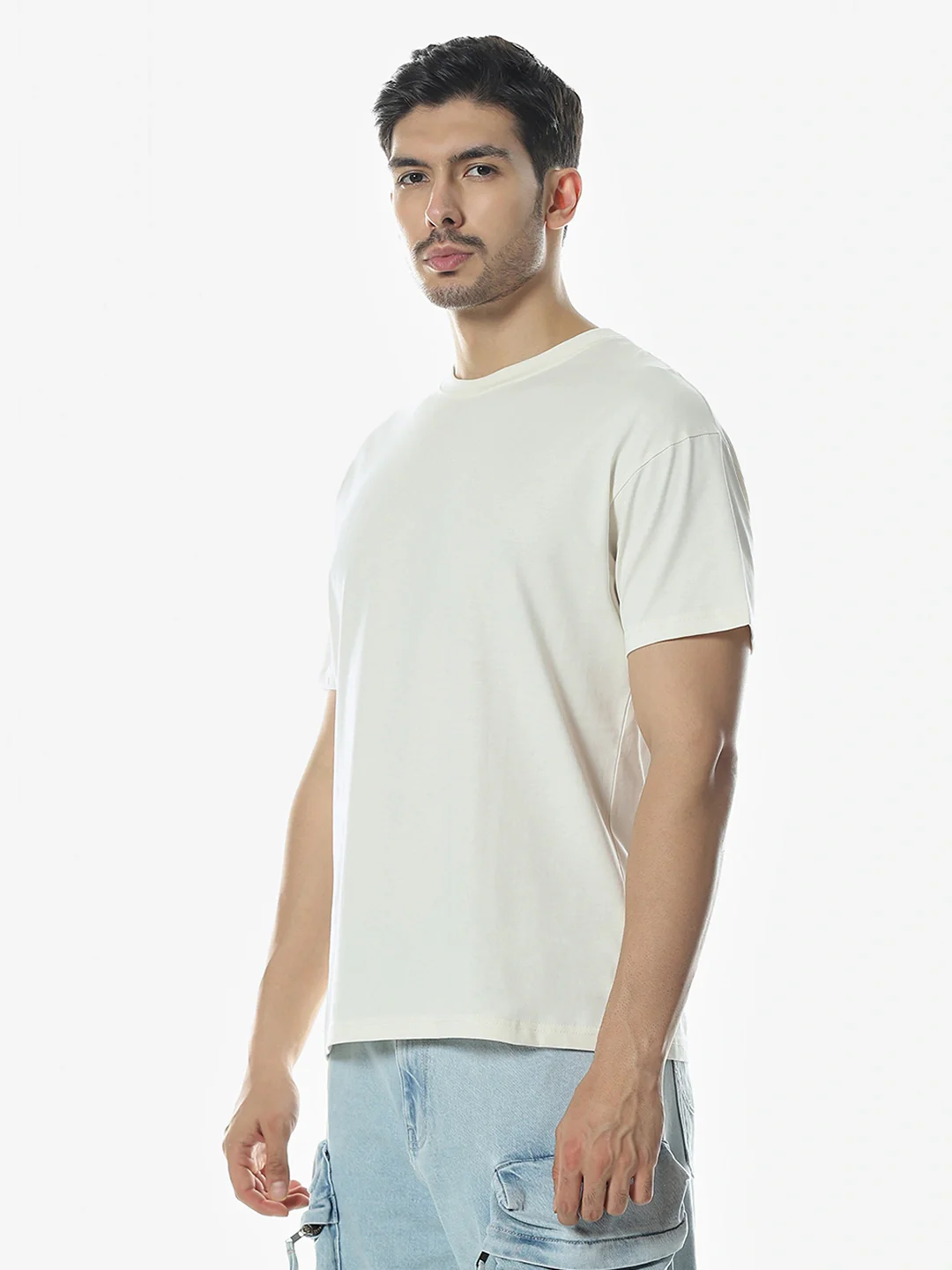 Off White Backprint Crew T-Shirt - Image 4