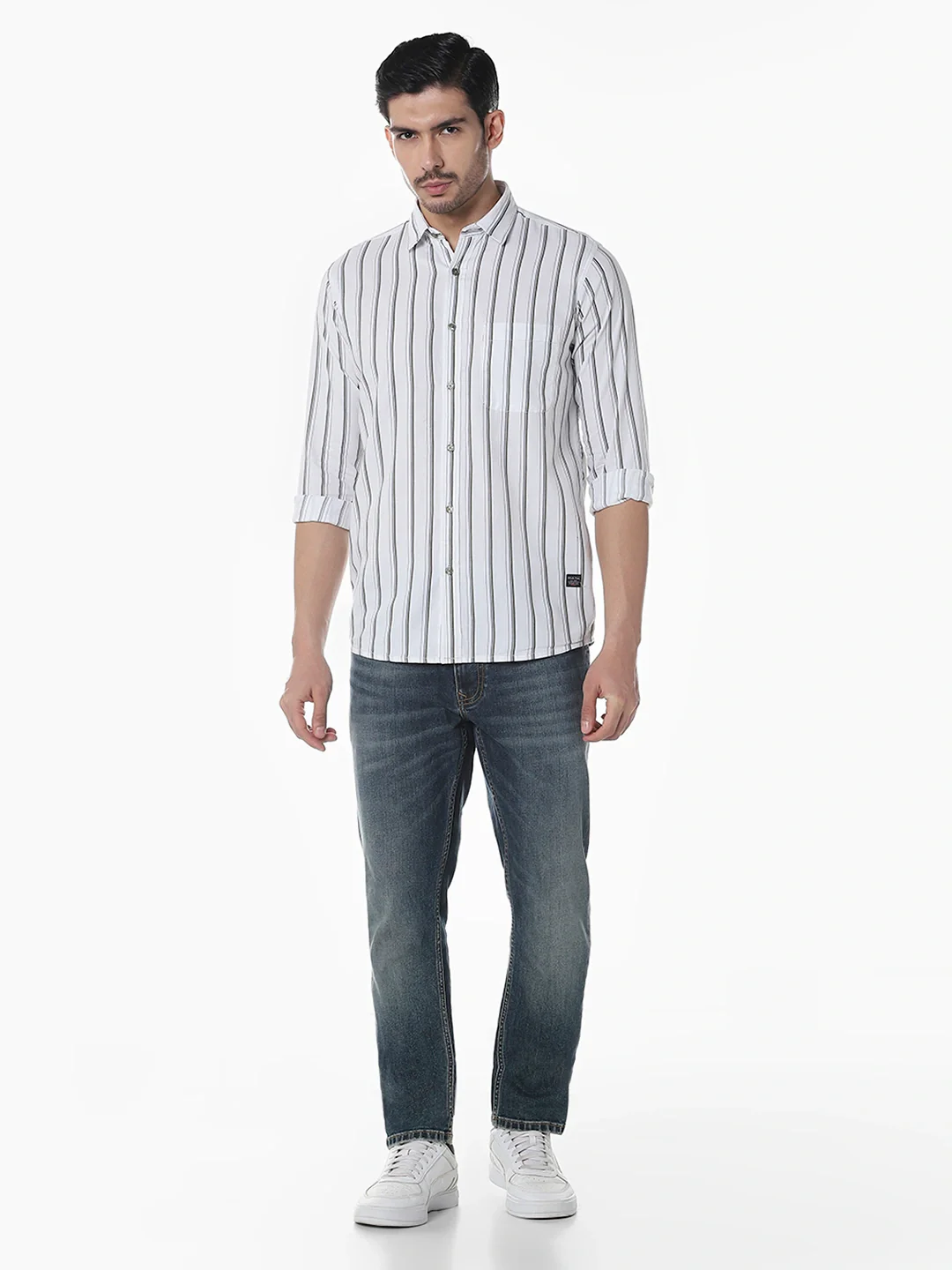 White Striped Shirt - Image 7
