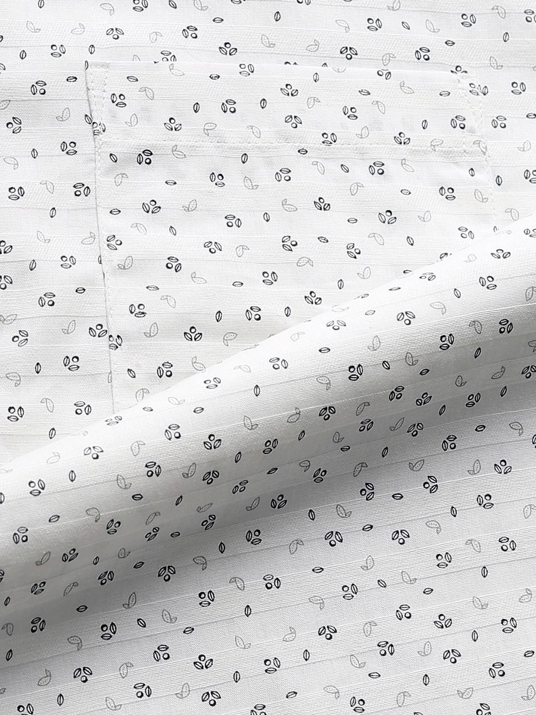 White Printed Shirt - Image 7