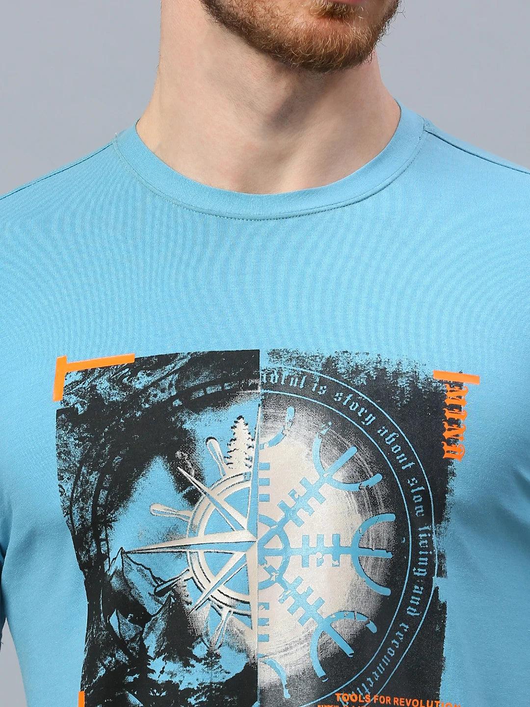Blue Crew T-Shirt - Image 5