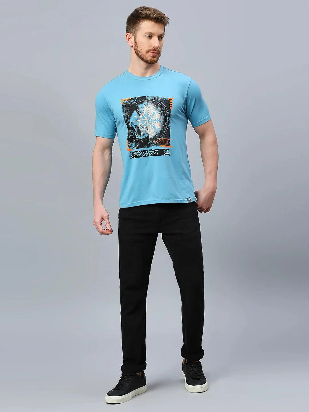 Blue Crew T-Shirt - Image 6