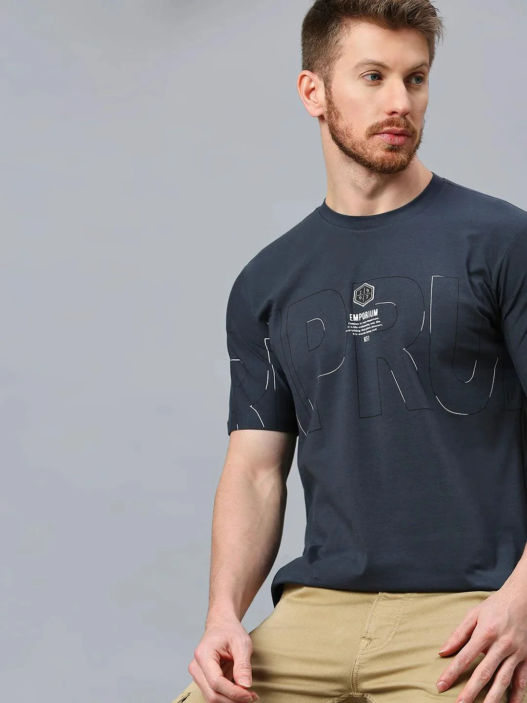 Street Hype Dark Grey T-Shirt - Image 6