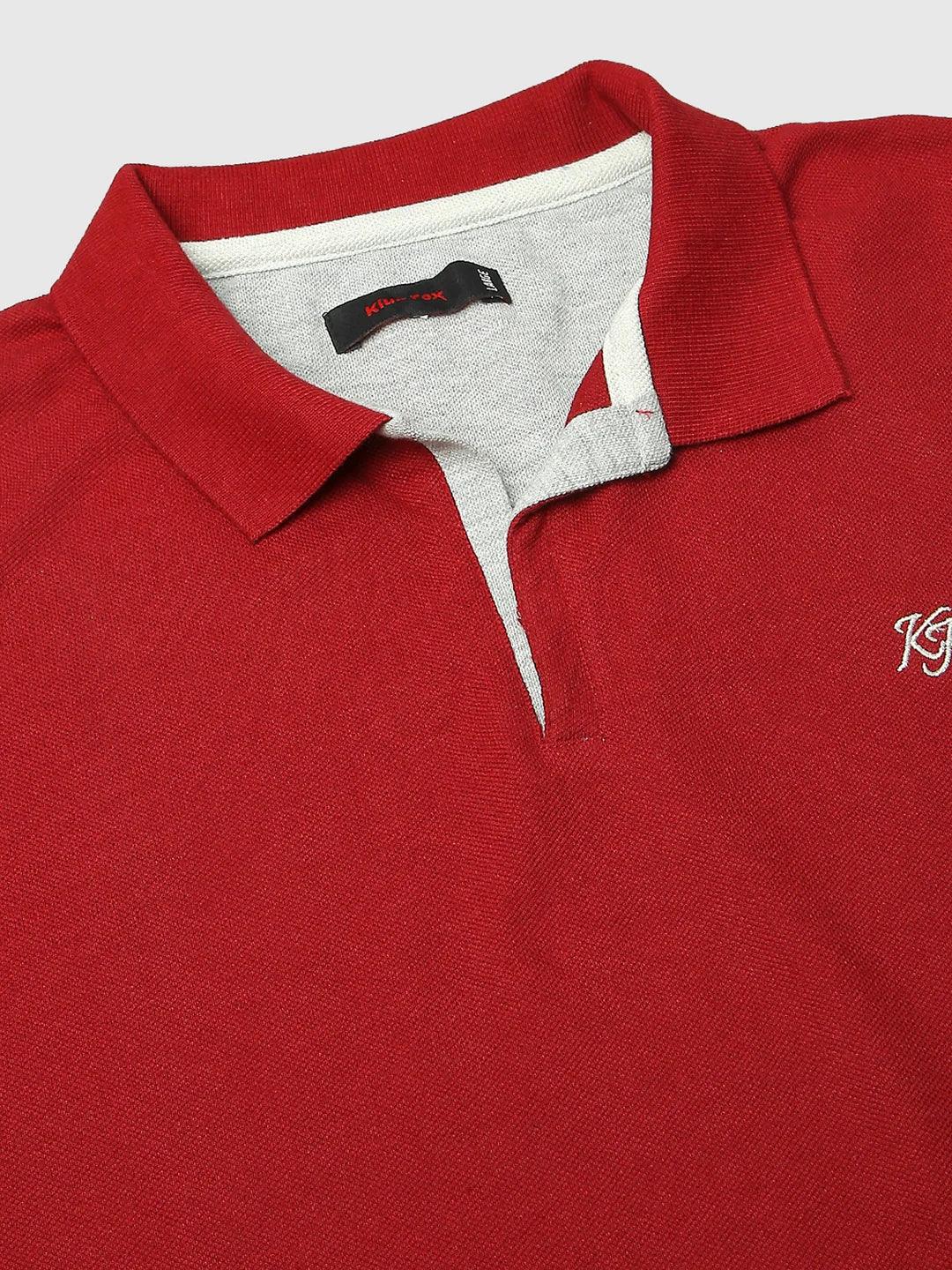 Aero Polo Maroon T-Shirt - Image 5