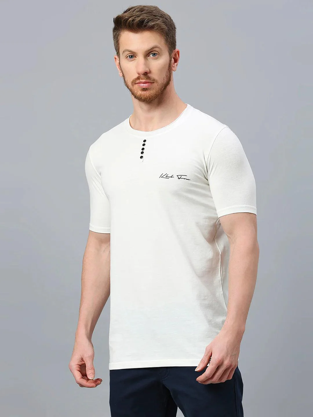 Minimal X White T-Shirt - Image 9