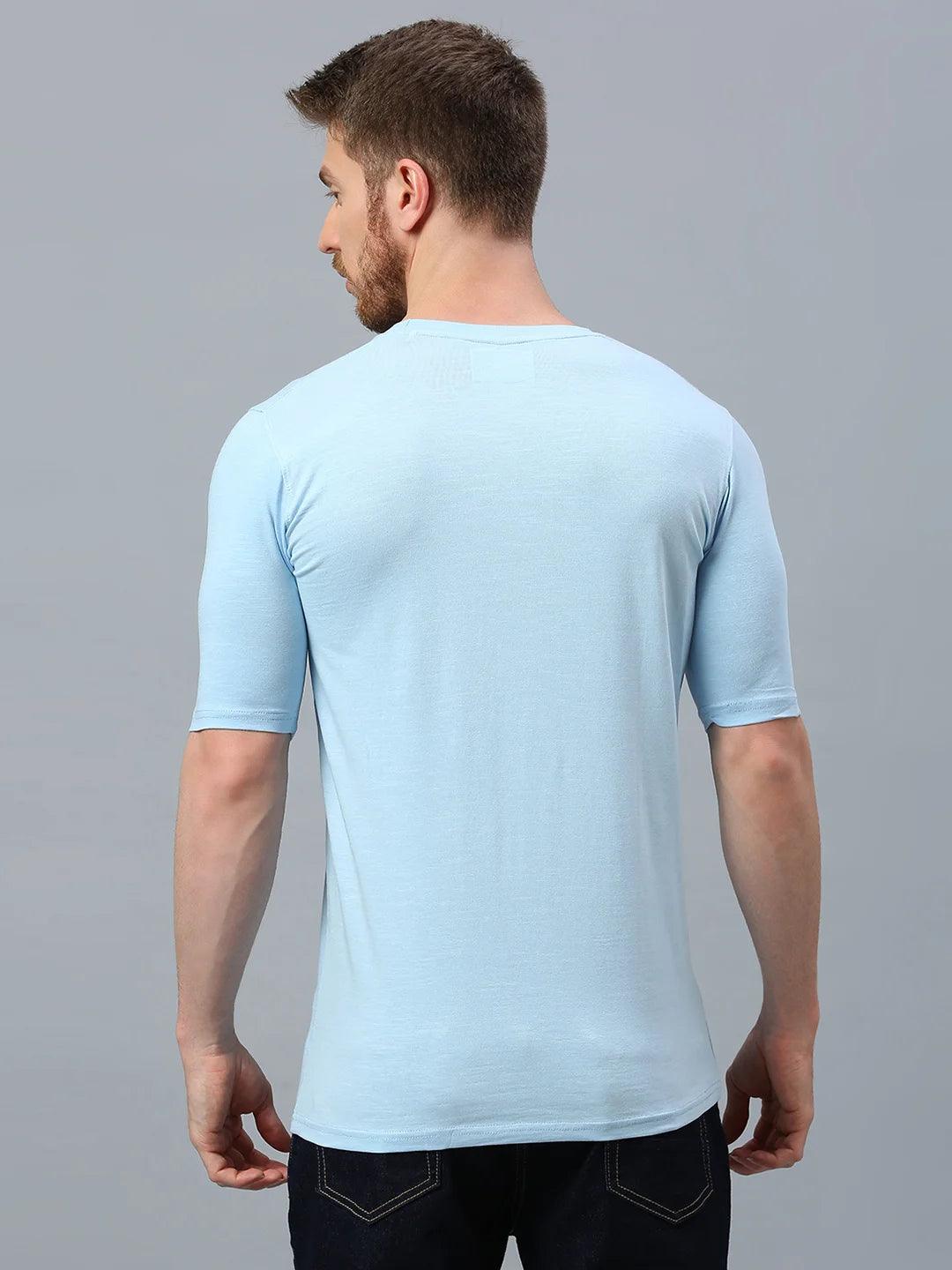 Sky Blue Crew T-Shirt - Image 4