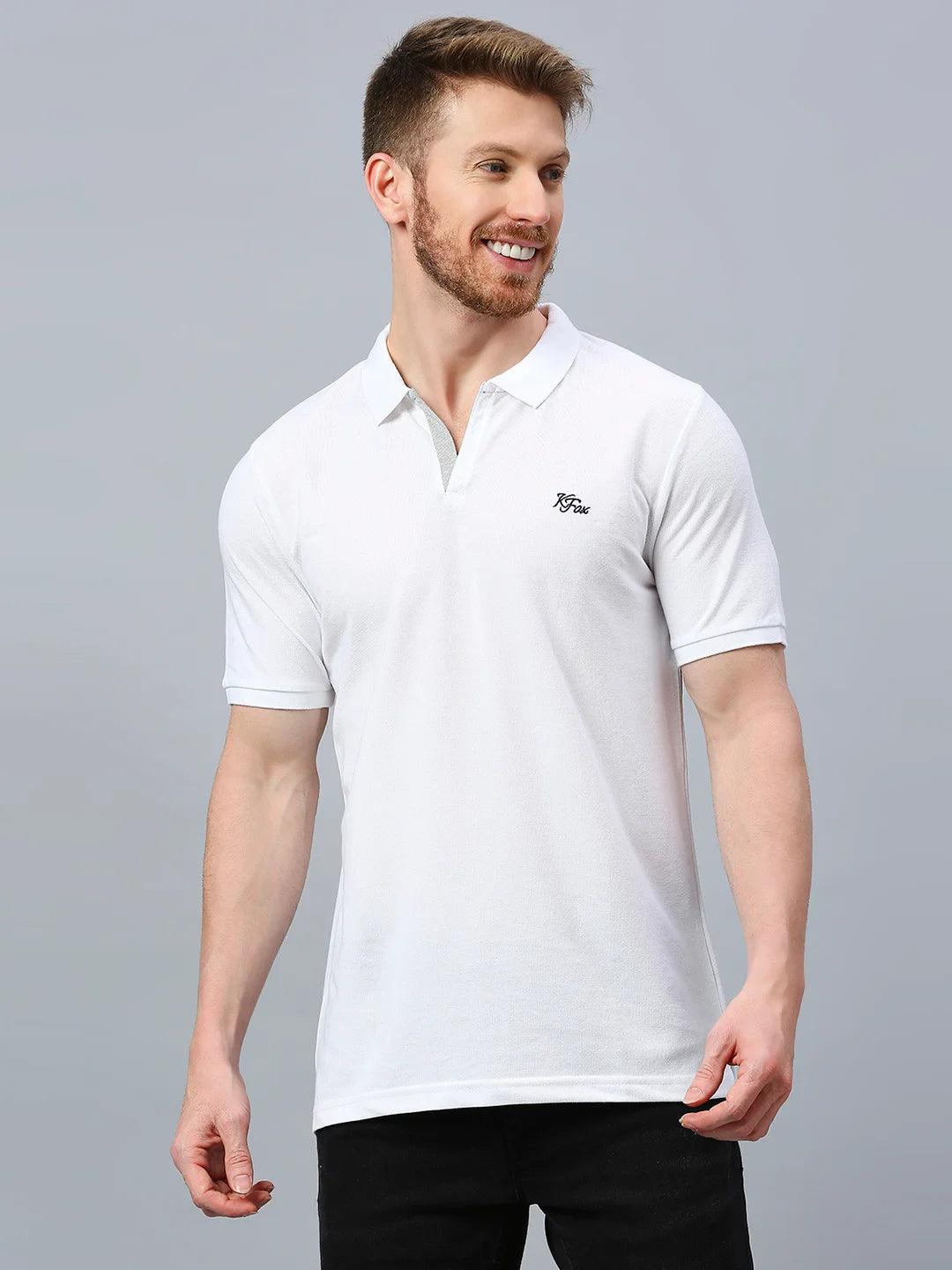 Aero Polo White T-Shirt - Image 8