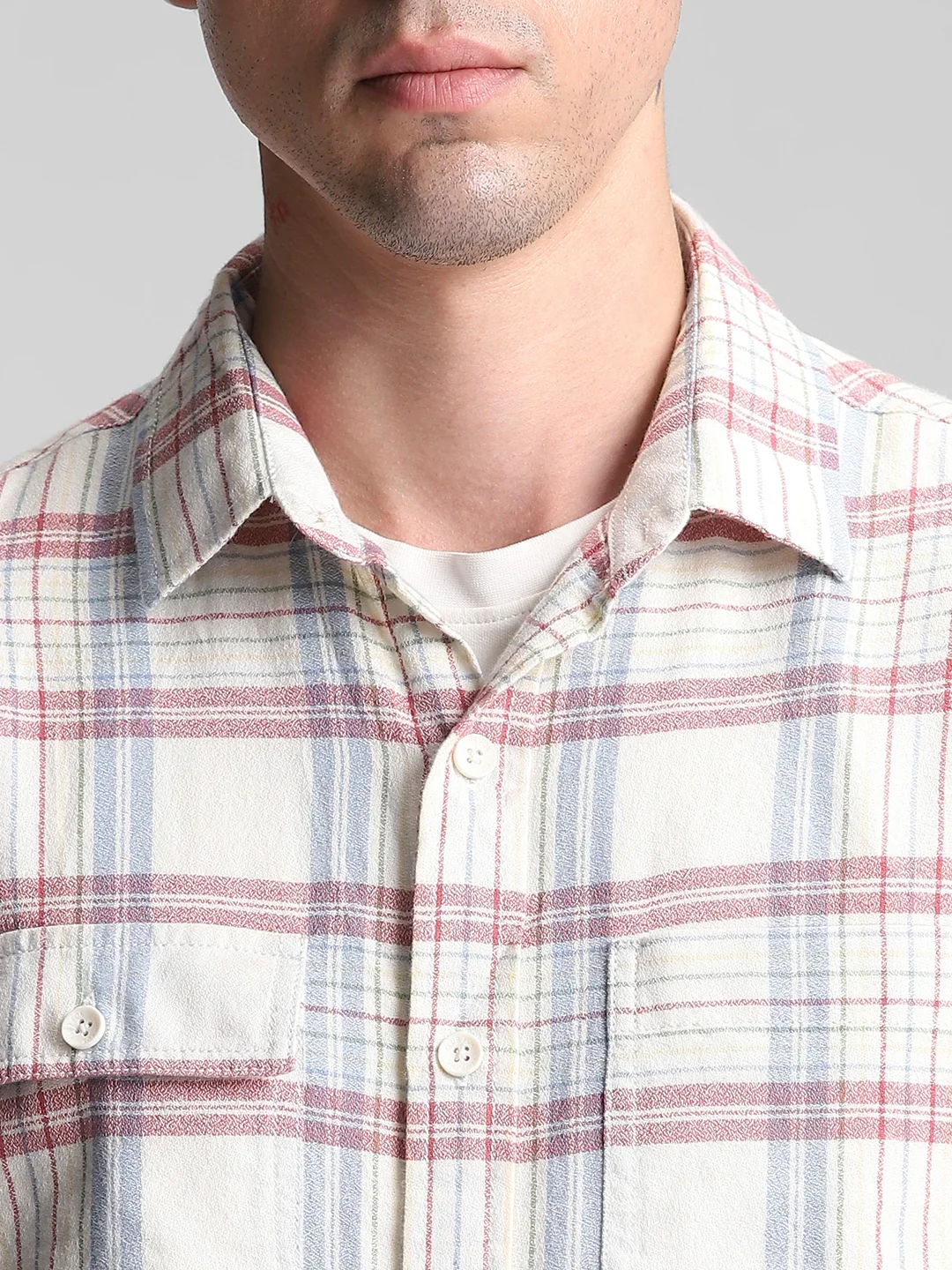 Multi Colour Checks Shirt - Image 3