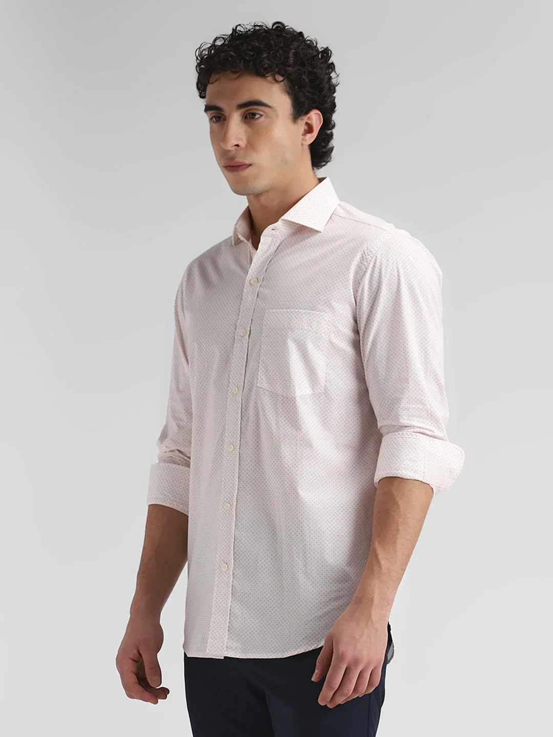 Orange Printed Shirt - Image 6