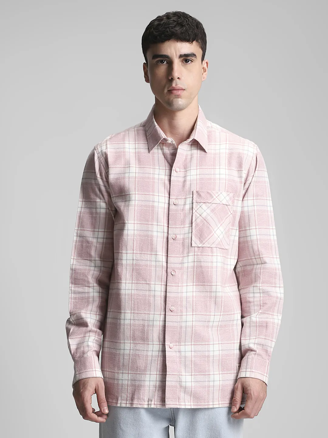 Pink Checks Shirt - Image 5