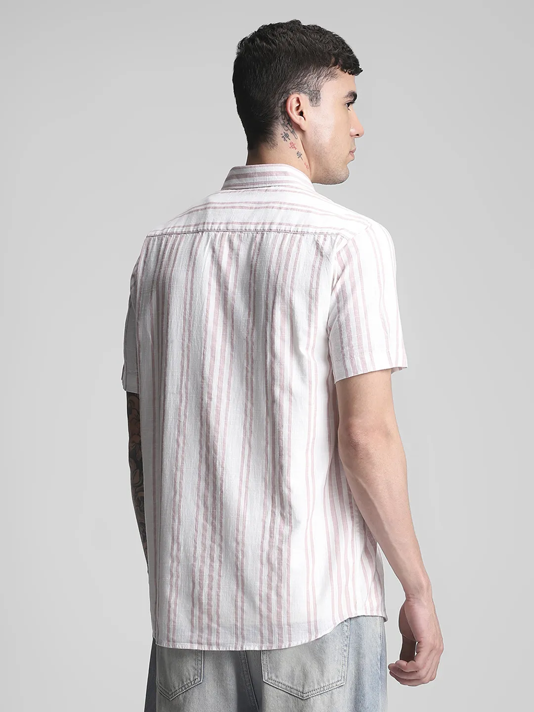 Pink Striped Shirt - Image 4