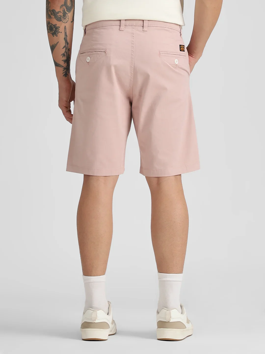 Wanderer Lycra Pink Stretchable Shorts - Image 4