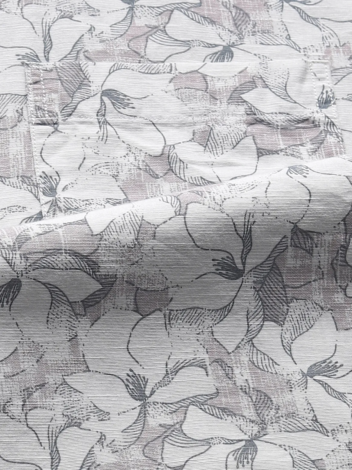 White Printed Shirt - Image 2