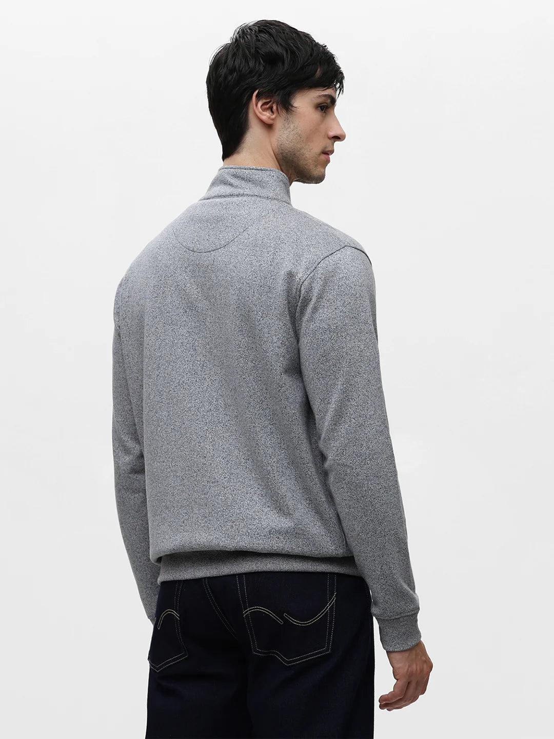Black Grindle Solid Sweatshirt - Image 5