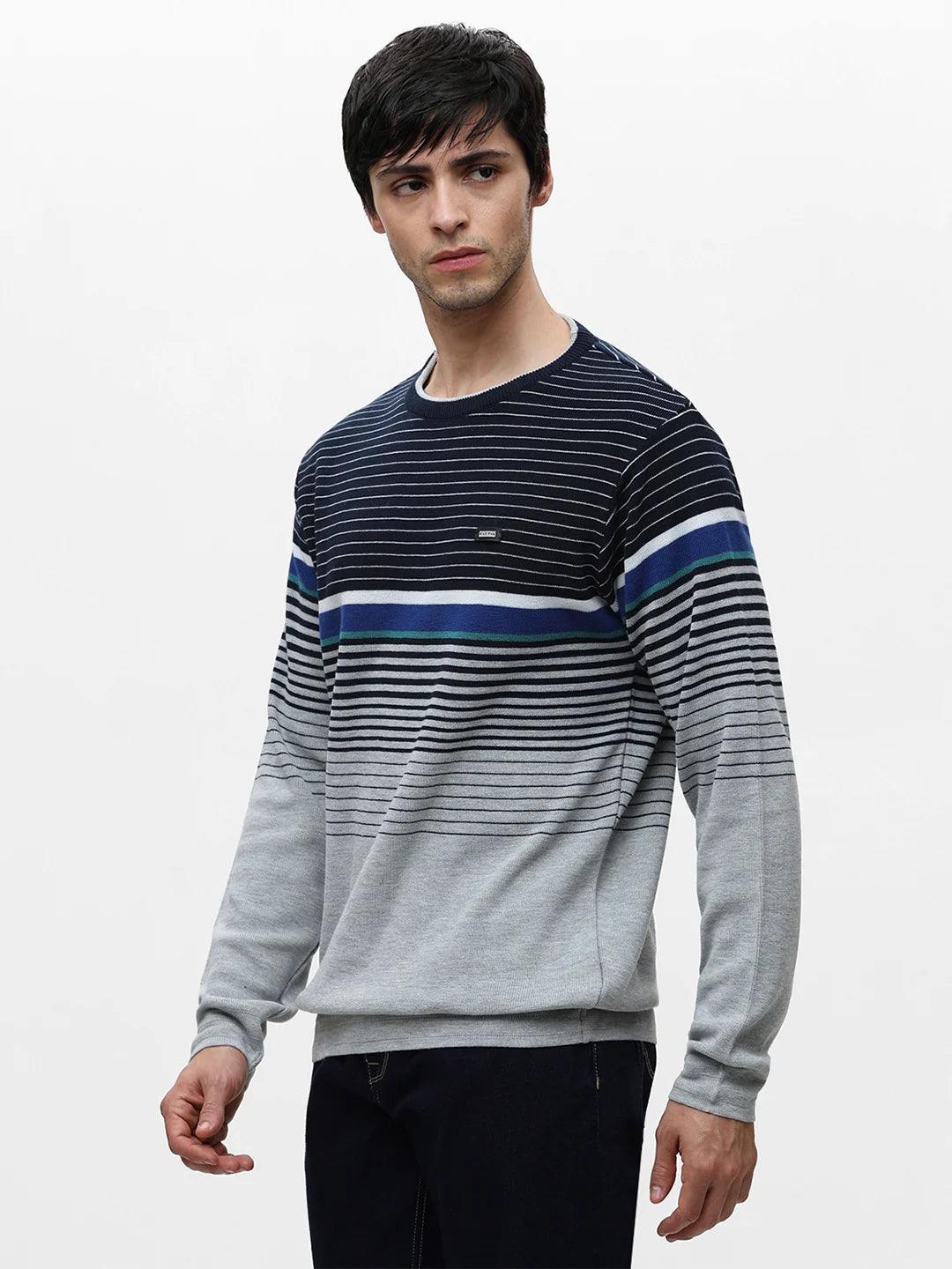 Ecru Striped Sweater - Image 3