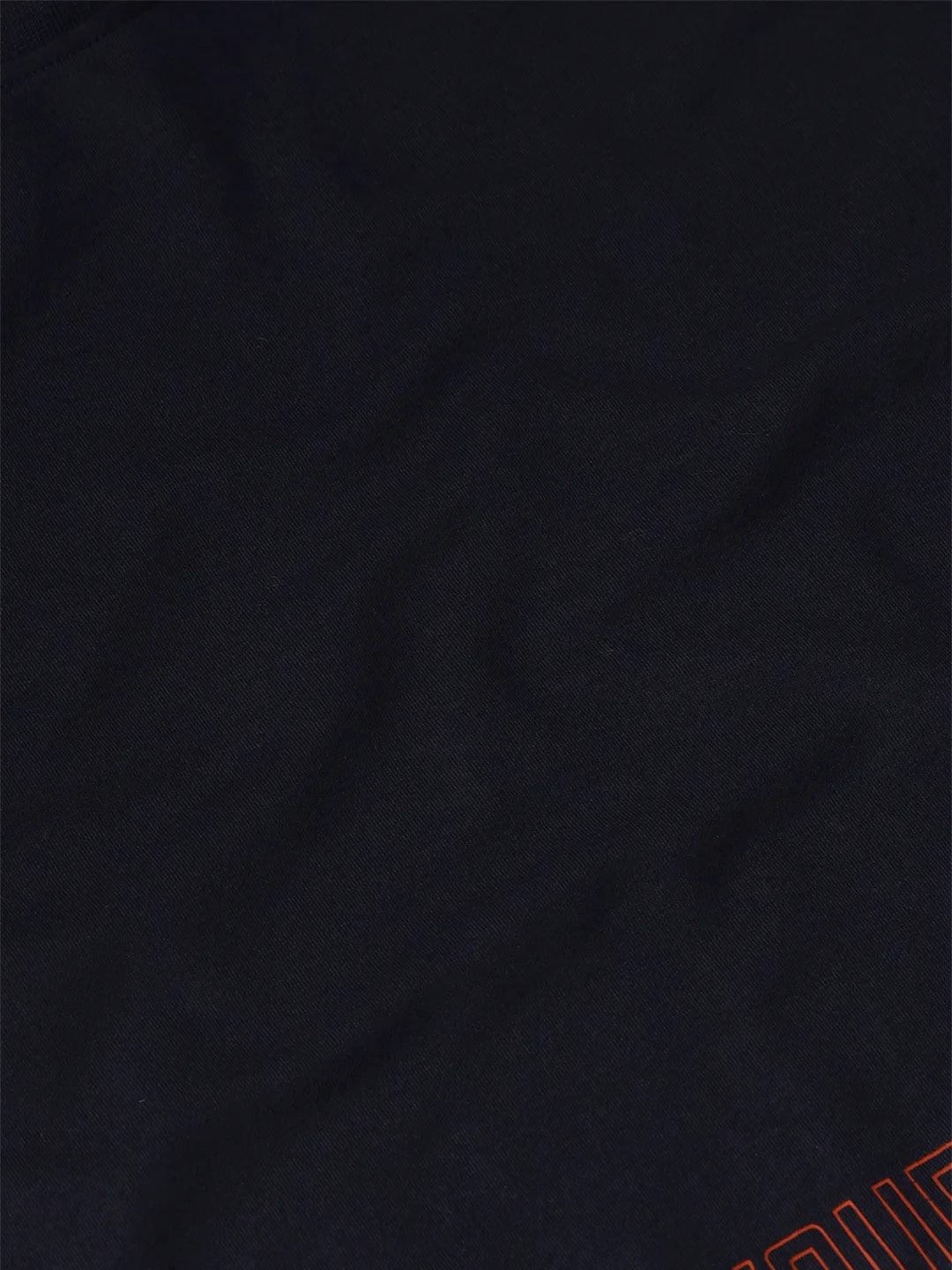 Elite Navy Red Printed Sweatshirt - Image 7