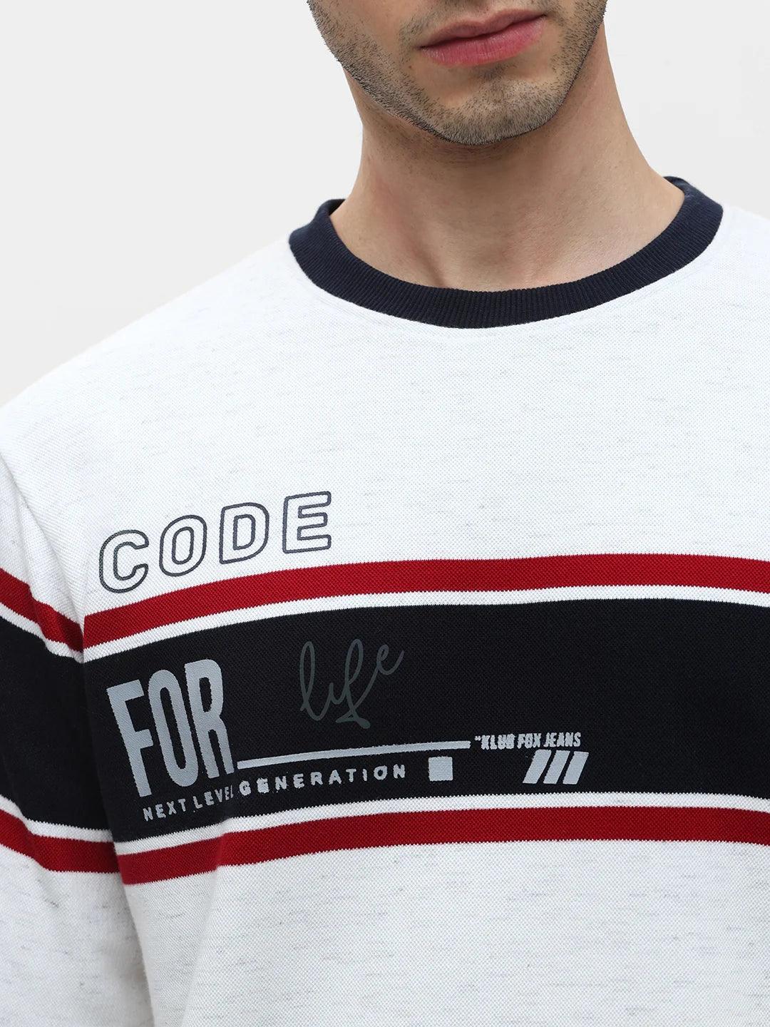 Navy Striped Sweatshirt - Image 5