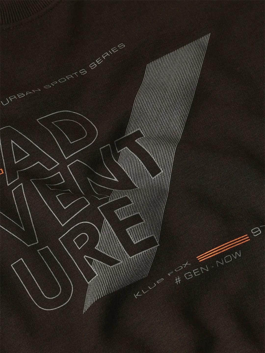 Olive Printed Sweatshirt - Image 7