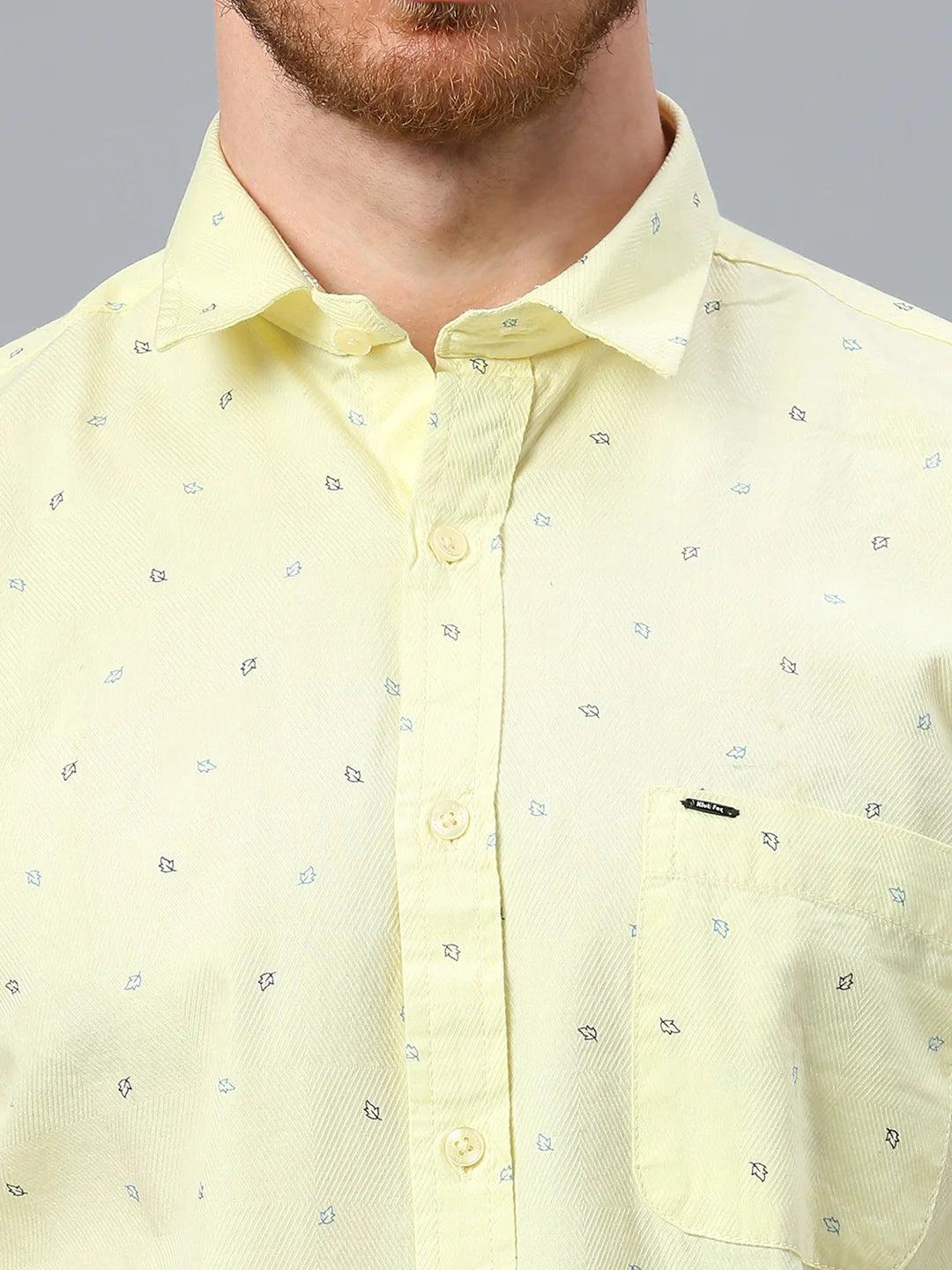 Yellow Printed Shirt - Image 5