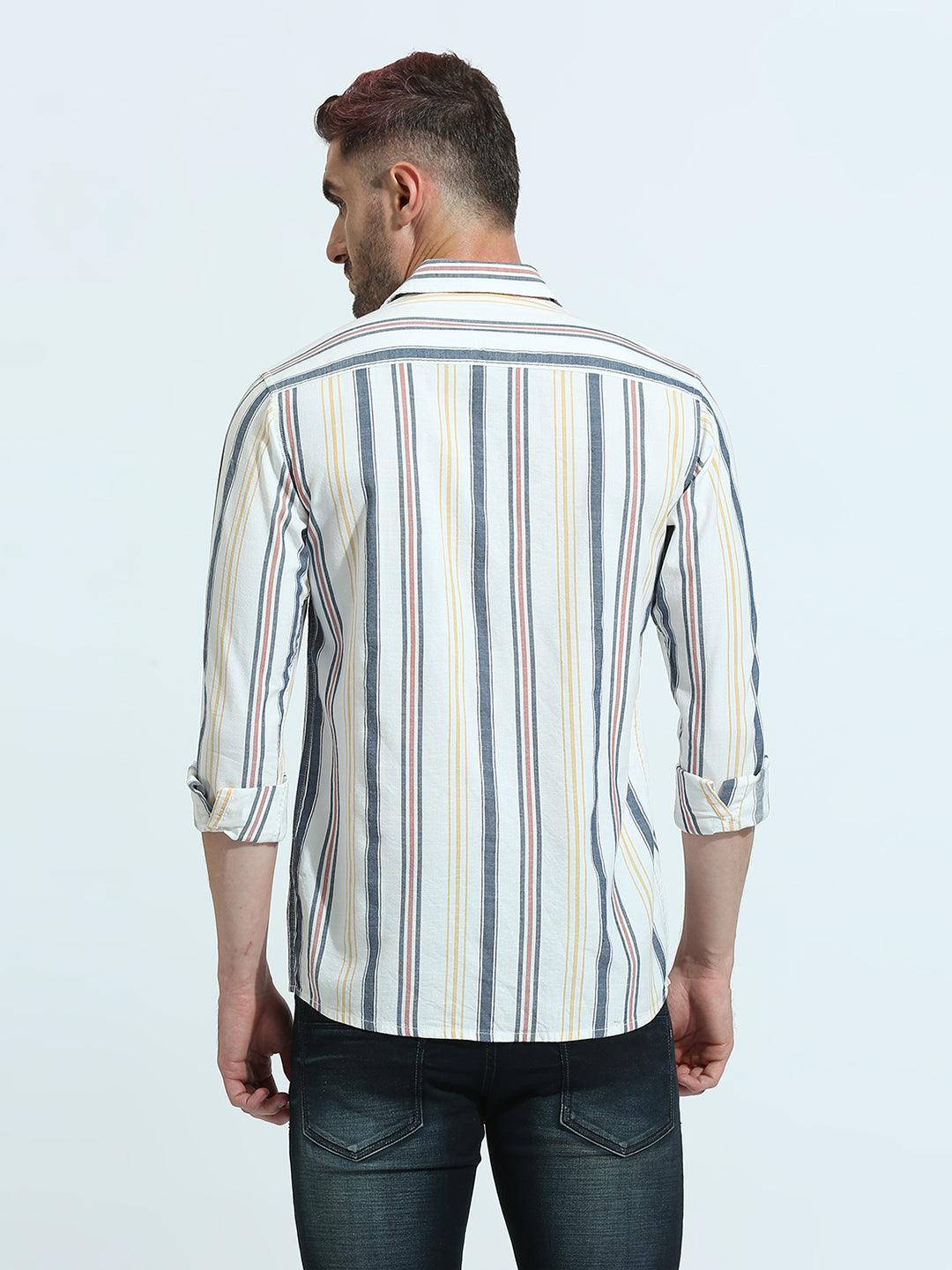Navy Striped Shirt - Image 5